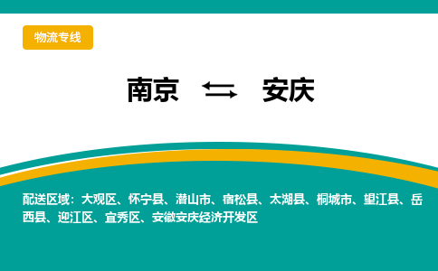 南京到安庆物流专线-南京到安庆货运-大件运输-